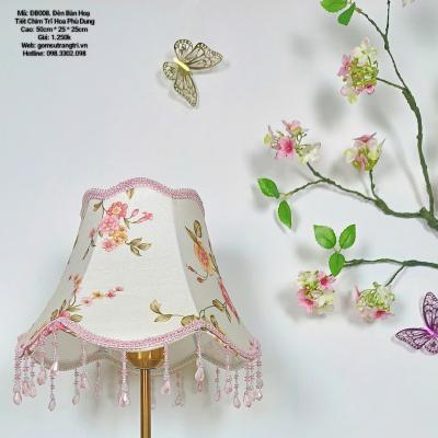 ĐÈN BÀN HỌA TIẾT CHIM TRĨ HOA PHÙ DUNG
